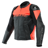 Racing 4 - Giacca moto in pelle perforata con fit aderente e confortevole - Uomo